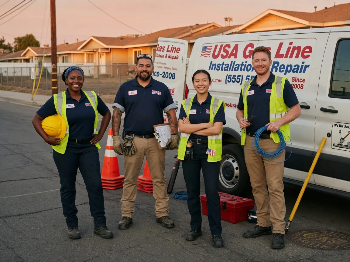 Gas Line Installation company in Ceylon, MN